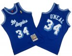 NBA 34 O'neal Lakers M&N Maillot bleu